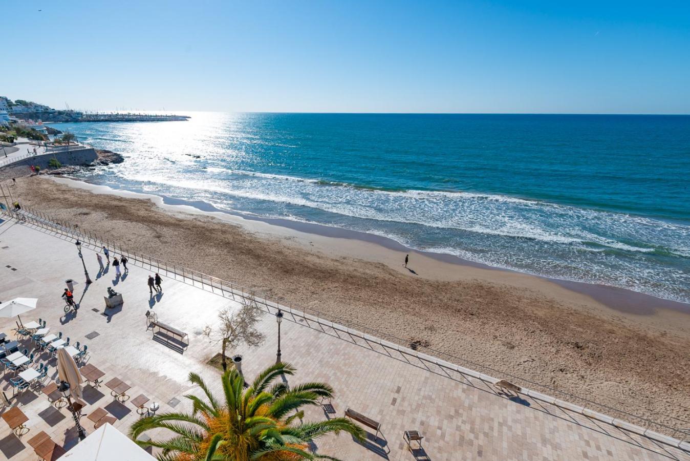 Insitges Sant Sebastia'S Beach Sitges Exterior foto